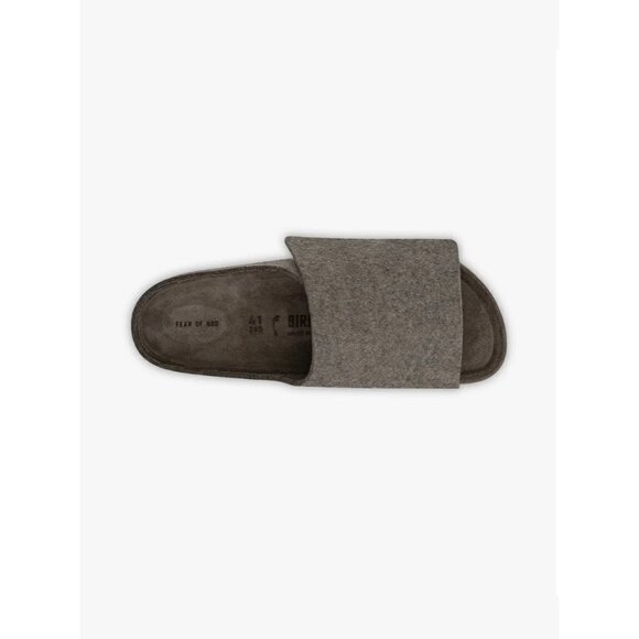 Fear of God x Birkenstock The Los Feliz Felt in Ash Melange 40 W 9 M 7 with Box - Picture 11 of 13